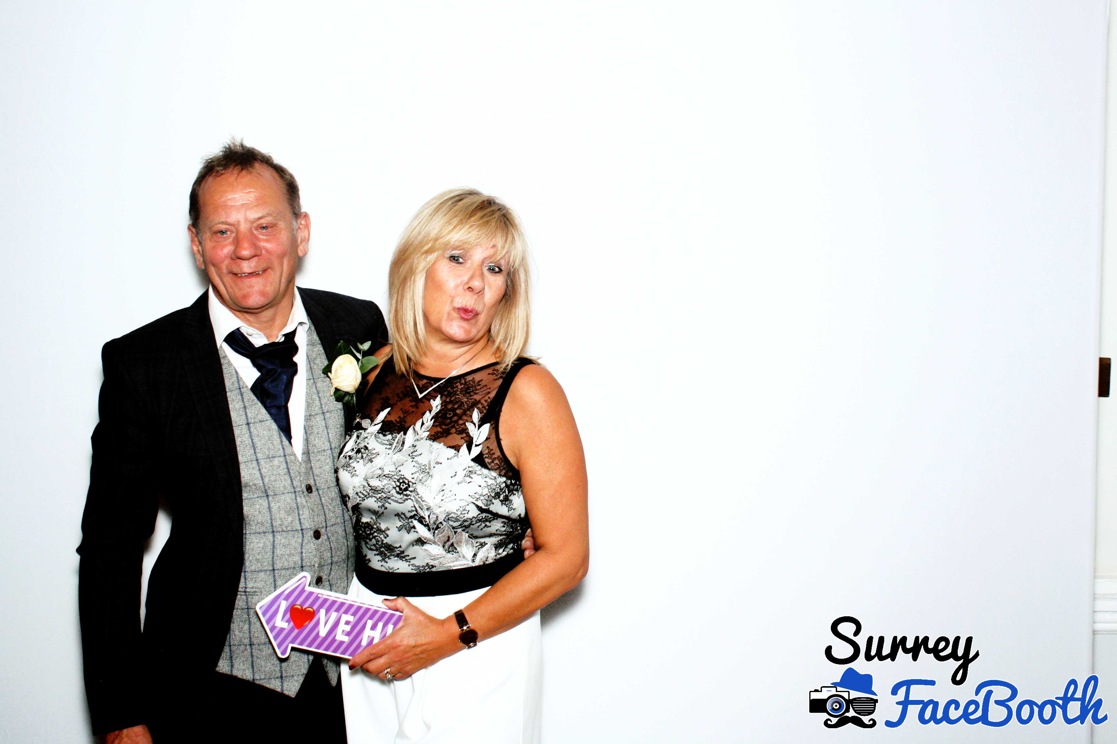 Mr & Mrs Kingsley | View more photos from the event at galleries.surreyfacebooth.co.uk/u/Surrey-FaceBooth/Mr-Mrs-Kingsley